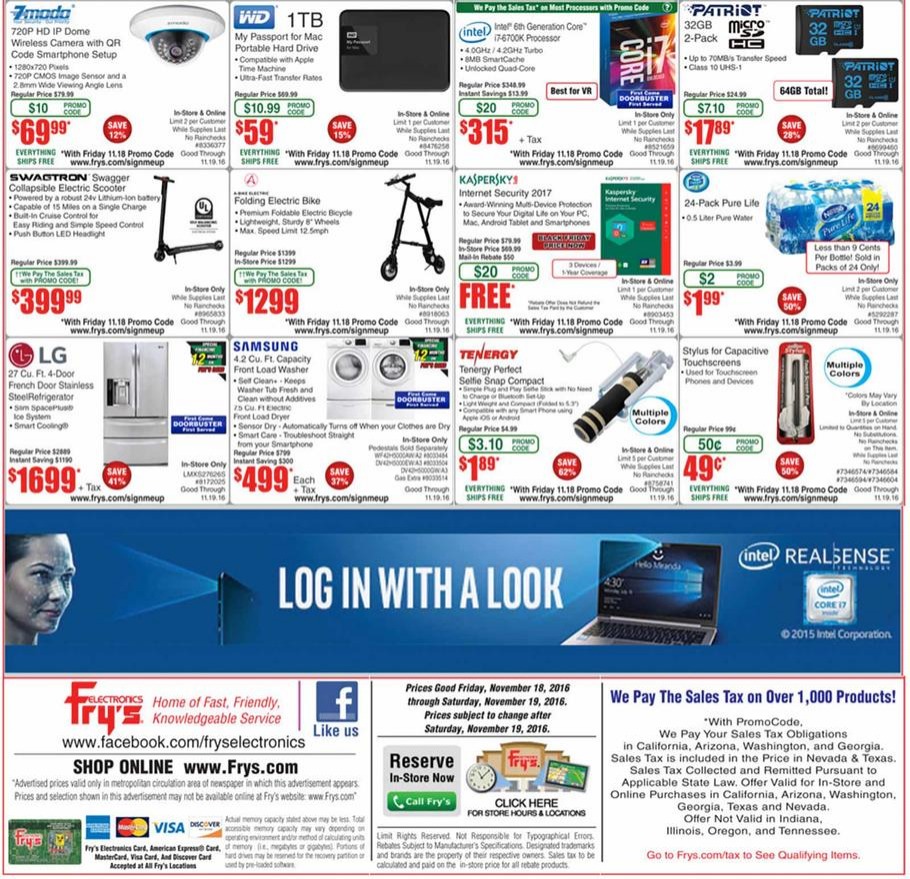 Frys Black Friday page 2