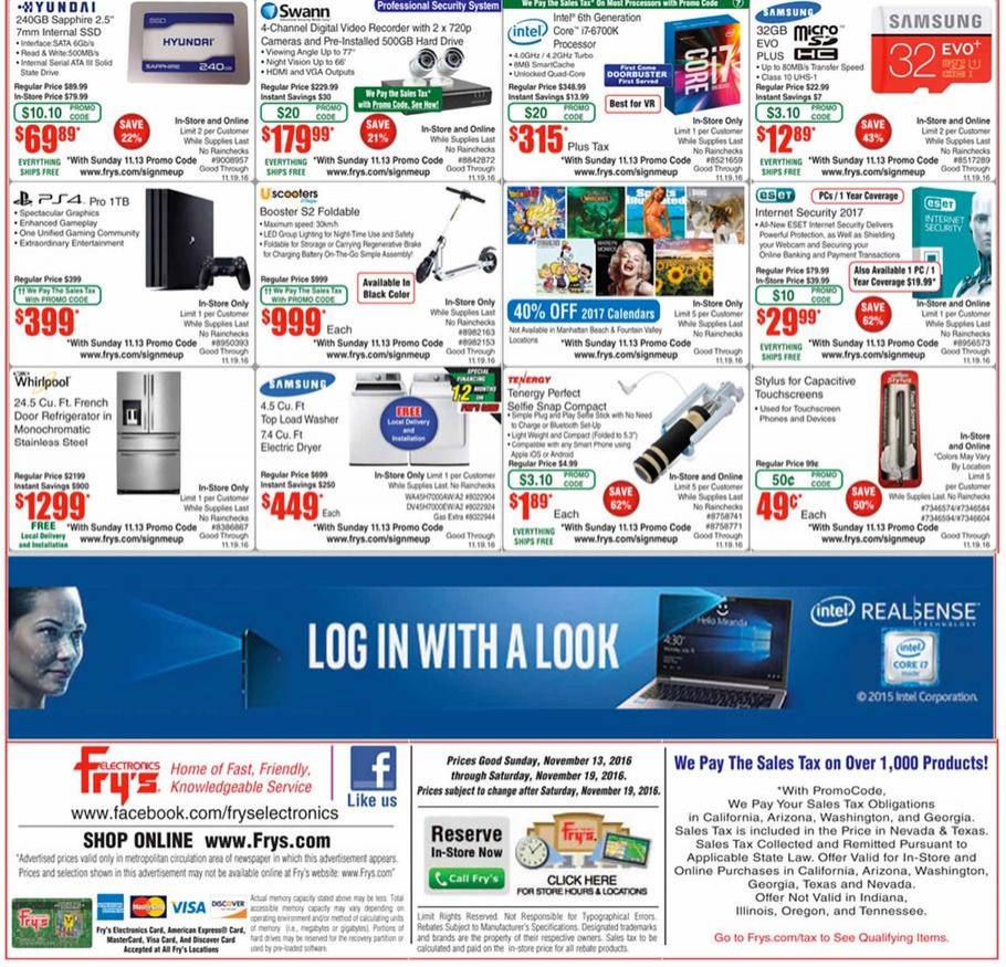 Frys Black Friday page 4